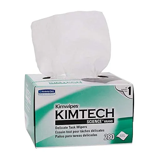 Paños Secos Para Limpieza de Fibra Óptica KIMTECH